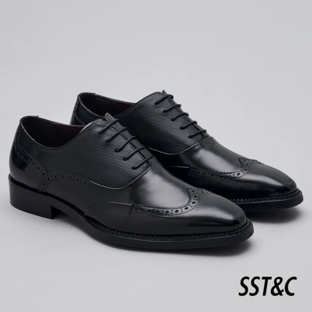 SST&C 淺咖啡牛津鞋1312308002 推薦
