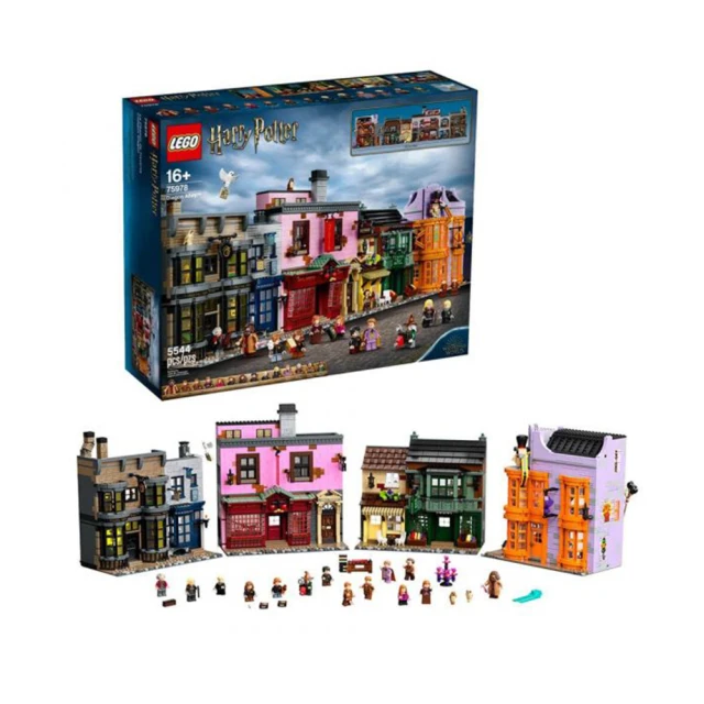 LEGO 樂高 哈利波特 Diagon Alley 斜角巷75978(代理版)
