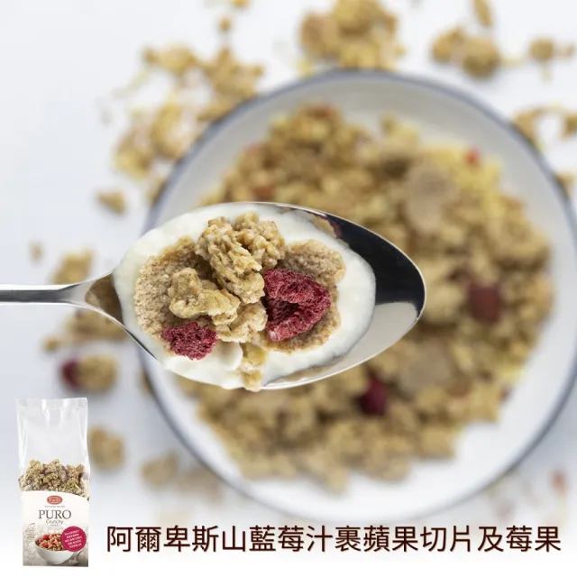 【Fuchs 福紅】綜合水果穀物麥片 水果脆片 350g(自然無添加 無油烘焙低糖低脂)