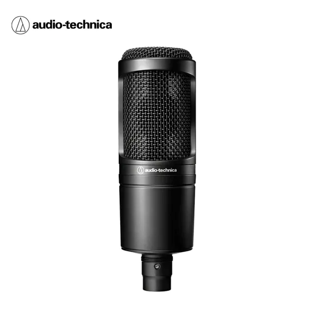 【audio-technica 鐵三角】AT2020XLR(心形指向性電容型麥克風)