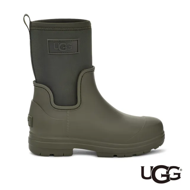【UGG】女鞋/雨鞋/雨靴/厚底鞋/Droplet Mid(森林灰綠色-UG1143813FRSN)