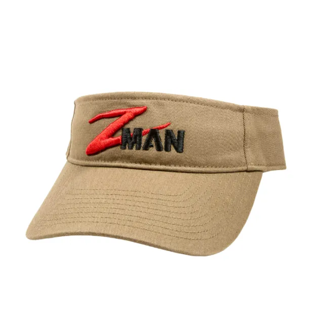 【RONIN 獵漁人】Z-Man  VisorZ 遮陽帽(100%棉 釣魚帽 出遊帽 遮陽帽 可調節頭圍)