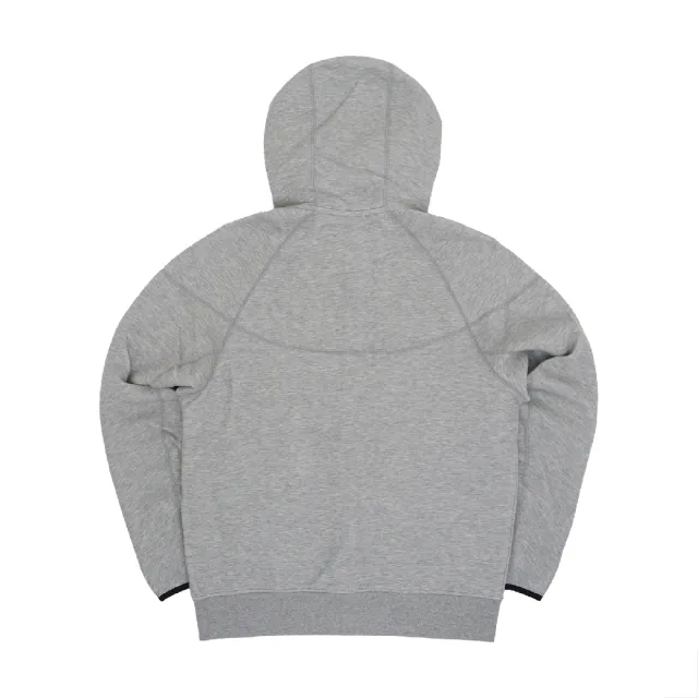 NIKE 耐吉】外套NSW Tech Fleece Windrunner 男款灰黑連帽外套拉鍊口袋