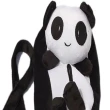 【超療癒動物風格】汽車可愛絨毛熊貓椅背紙巾收納袋(美觀質感細膩)
