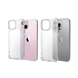 【DAYA】iPhone 15 Pro Max/15 Pro/15 Plus/15 四角防摔透明矽膠手機保護殼
