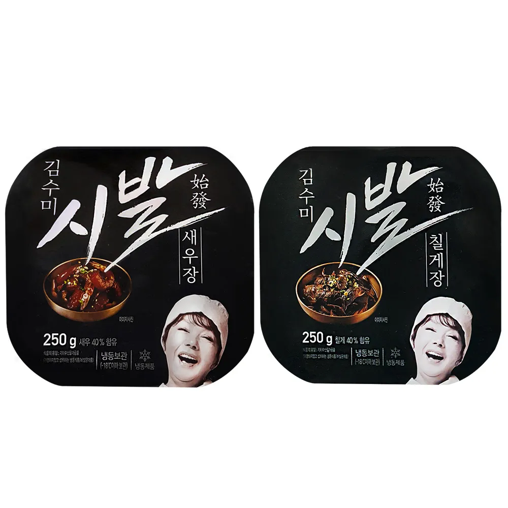 【韓味不二】韓國 金守美醬醃系列 250gX1包 口味任選(醬油蝦 / 醬油小螃蟹)