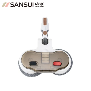 【SANSUI 山水】輕量無線吸塵器專用 大電動拖把刷(SVC-W010吸塵器適用)