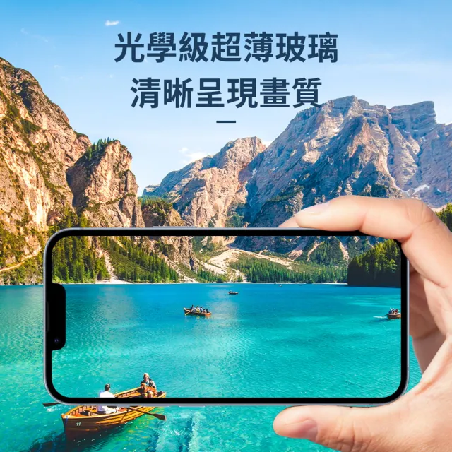 【Philips 飛利浦】iPhone 15 Pro/15 Pro Max 9H高硬度鋼化玻璃 鋼化玻璃鏡頭底座貼
