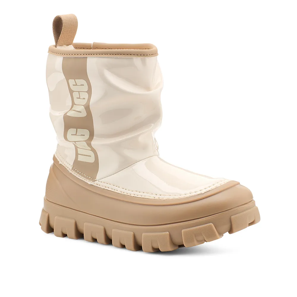 【UGG】女鞋/雨鞋/厚底鞋/休閒鞋/Classic Brellah Mini(卡其色-UG1144059BLK)