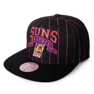 【Mitchell & Ness】NBA Dem Stripes Snapback HWC 經典平帽沿 太陽(Snapback 經典平帽沿 棒球帽)