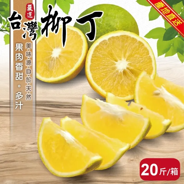 【果農直配】雲林老欉柳丁(20斤/箱)