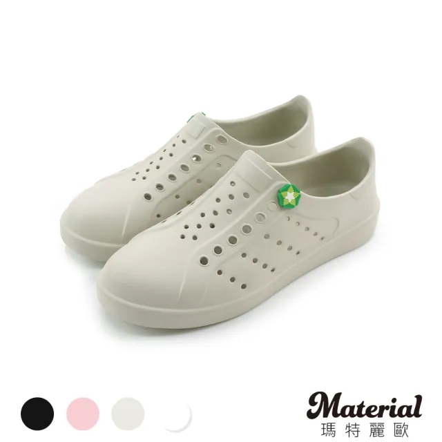 【MATERIAL 瑪特麗歐】女鞋 防水鞋 MIT輕量防水洞洞鞋 T80016(包鞋)