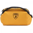 【Automobili Lamborghini】藍寶堅尼 限量2折 義大利頂級腰包側背包 0401T 全新專櫃展示品(黃色)