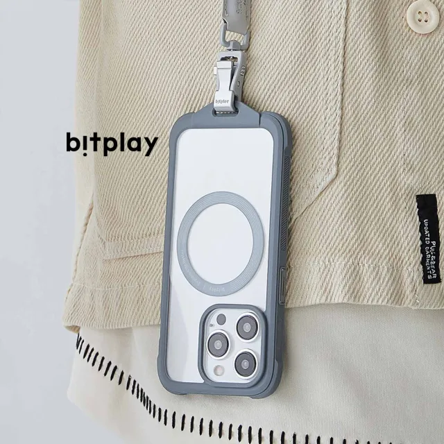 【bitplay】Wander Case 隨行殼 for iPhone15 ProMax系列-3色可選(手機殼/防摔/耐刮/掛繩/超薄/保護殼)