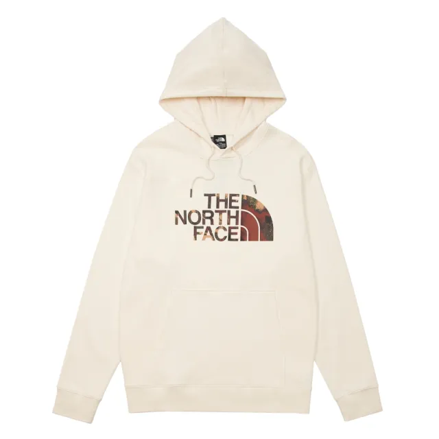 【The North Face】北臉 上衣 男款 長袖上衣 帽T 運動 U HERITAGE HALF DOME HOODIE 米 NF0A86PVN3N