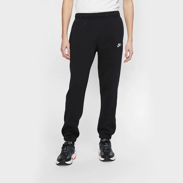 【NIKE 耐吉】NSW CLUB PANT CF BB 男款 休閒長褲 內刷毛 黑色(BV2738010)