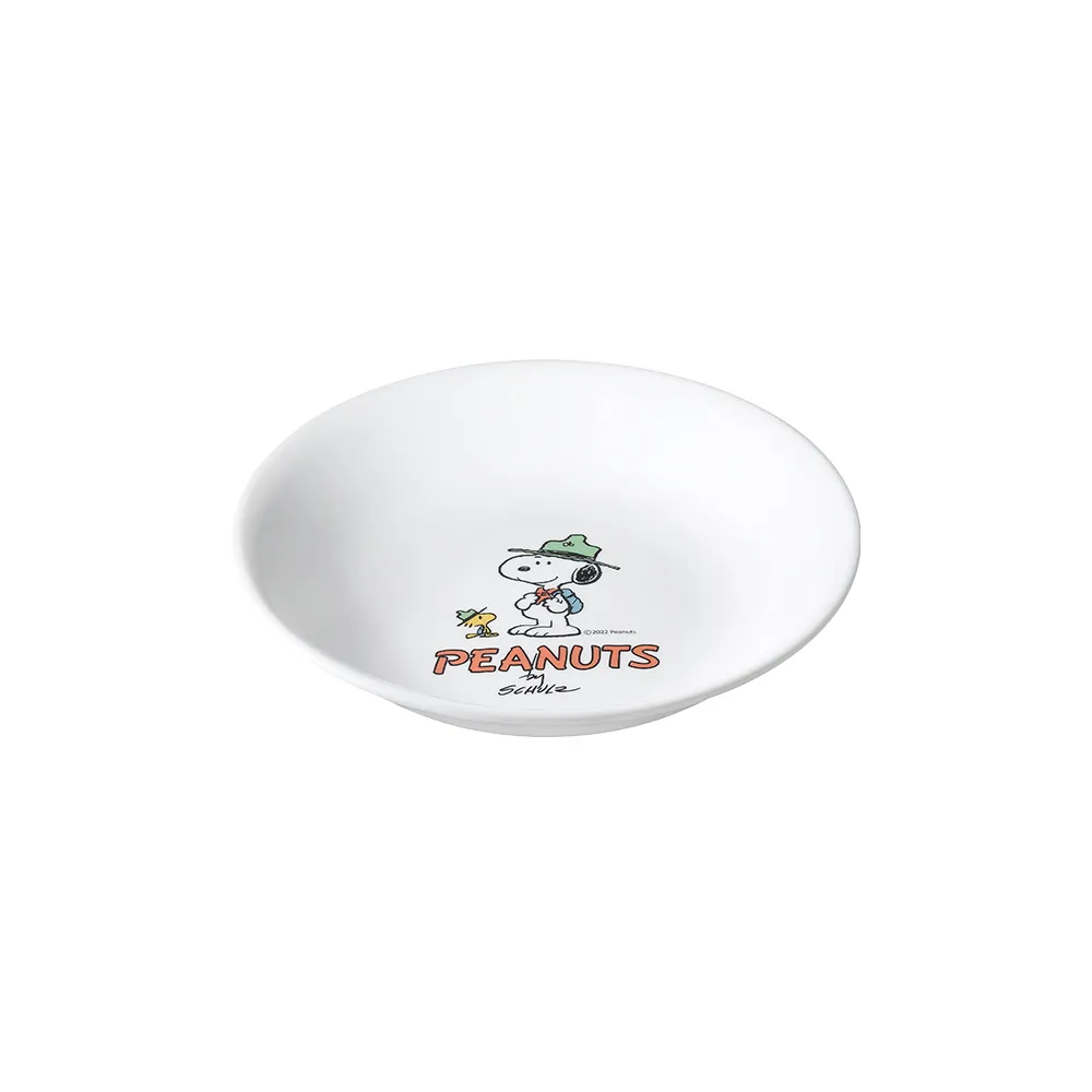 【CORELLE 康寧餐具】SNOOPY 露營趣 6吋深盤(413)