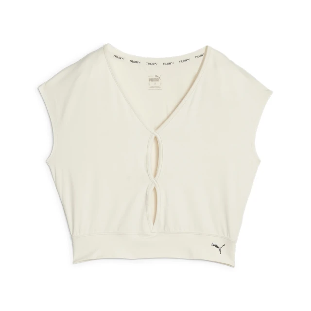 PUMA官方旗艦 瑜珈系列Yogini扭結短袖T恤 女性 52395387