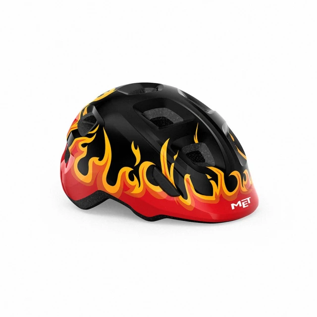 MET HOORAY BF1 火焰 兒童安全帽(小朋友直排輪、單車、滑板的好夥伴)
