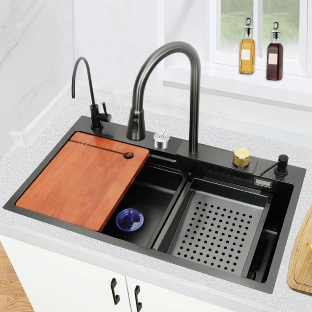 Dagebeno荷生活 矽膠材質吸盤式好拆好洗擋水板 廚房流