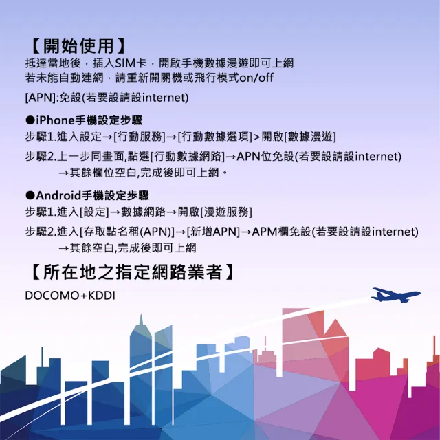 【千里通】日本上網卡4日 4GB上網吃到飽(日本網卡 4天4G  4G網速 支援分享 吃到飽上網SIM卡)