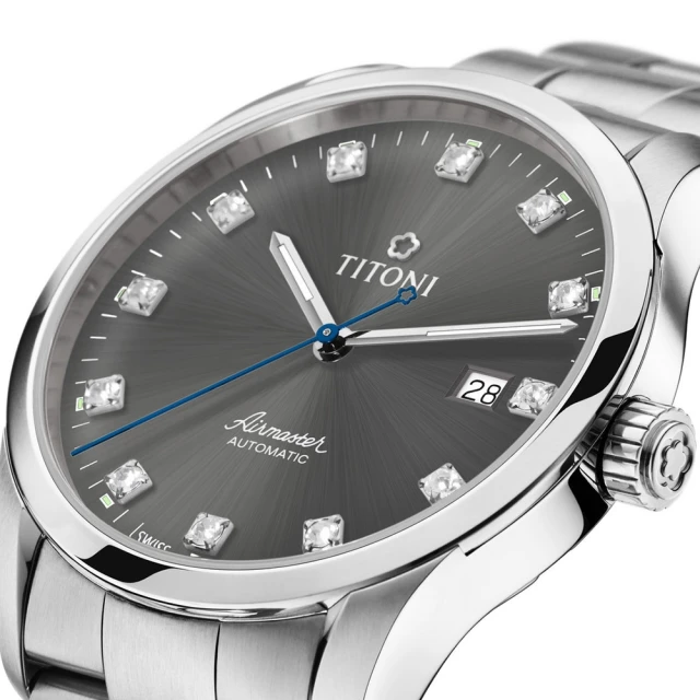 TITONI 梅花錶 空中霸王系列 機械腕錶 39mm /(83743S-667)