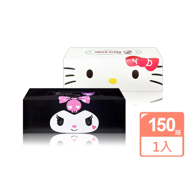 春風 Hello Kitty50週年盒裝面紙150抽*5盒*