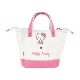 【生活工場】Hello Kitty帆布保溫保冷袋-粉