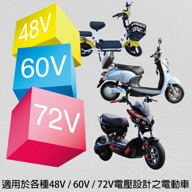 【CSP】60V4A鉛酸充電器/鋰鐵充電器(電動機車/電動自行車/電動腳踏車/代步車/充電器/自動充電/鉛酸充電)