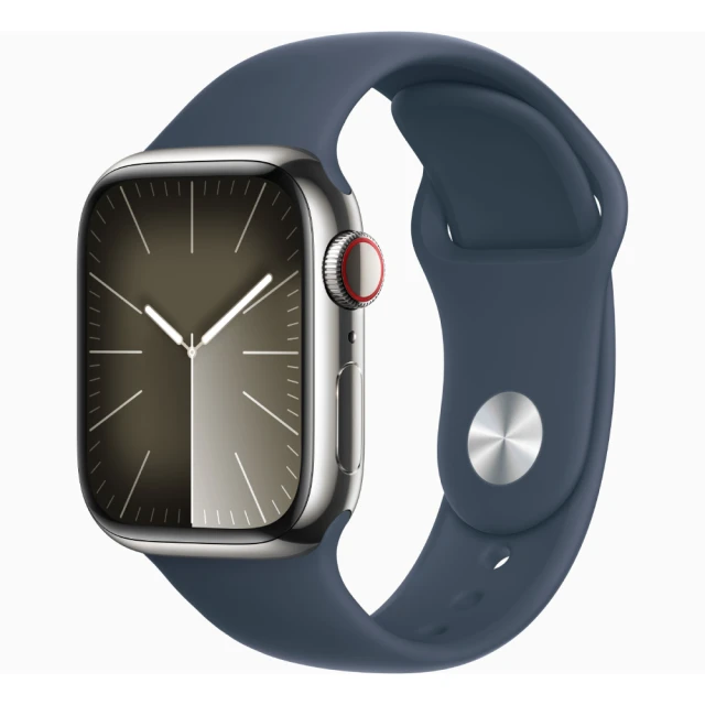 AppleApple Watch Series 9 LTE版 45mm(不鏽鋼錶殼搭配運動型錶帶)