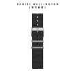 【Daniel Wellington】DW 錶帶 Apple Watch 20mm智慧手錶編織紋錶帶-極光銀(DW01200013)