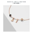 【Daniel Wellington】DW 串飾 Charms 密語系列曜目黑圓珠串飾-兩色任選(DW00400434)