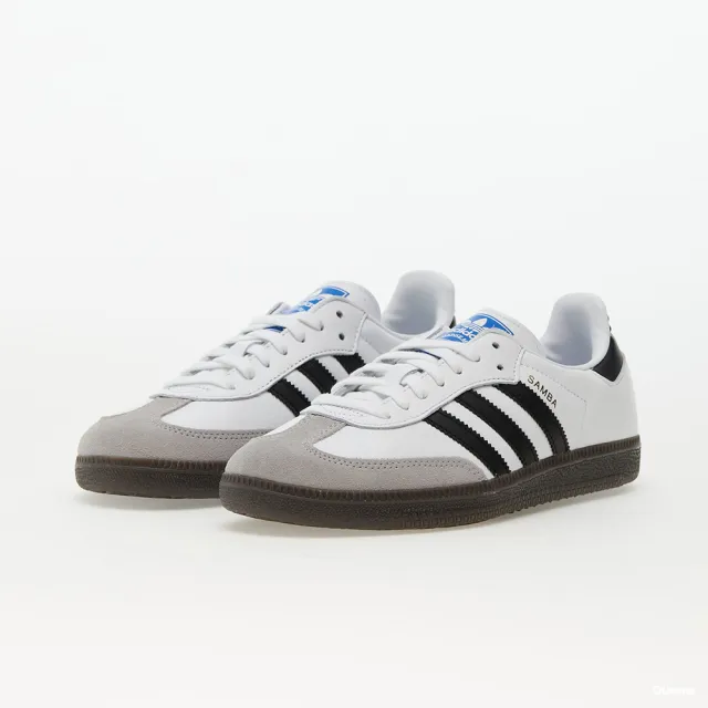 adidas 愛迪達】Adidas 愛迪達Originals Samba OG 男鞋白色焦糖黑底