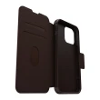 【OtterBox】iPhone 15 Pro Max 6.7吋 Strada 步道者系列真皮掀蓋保護殼-棕(支援MagSafe)