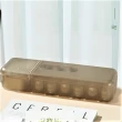 【SW】3入 充電線收納盒 透明分格收納盒(數據線 充電線 電源線 收納幫手)