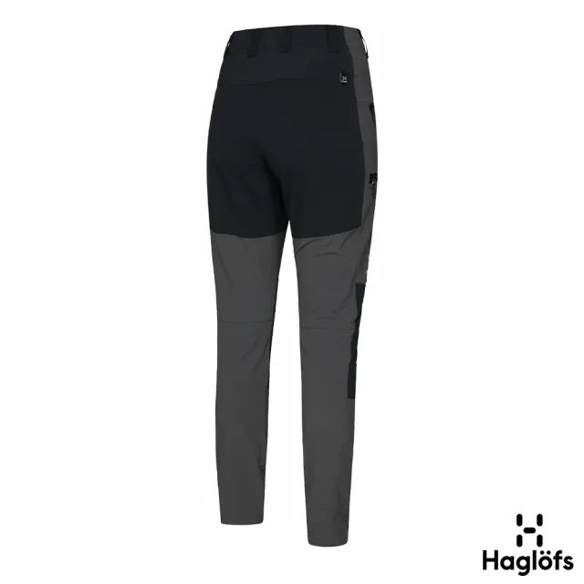 【Haglofs】女 Mid Slim 快乾長褲(磁鐵/黑)