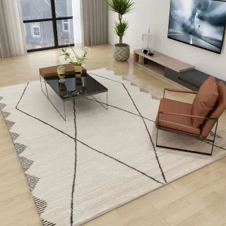 【范登伯格】FJORD極簡風地毯-菱風(160x230cm)