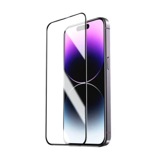 【穿山盾】iPhone 15 升級10D高透全滿版鋼化玻璃保護貼