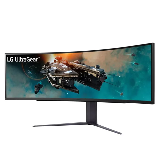 【LG 樂金】49GR85DC-B 49型 VA Dual QHD 240Hz 曲面電競螢幕(HDR1000/1000R/FreeSync/HDMI2.1)