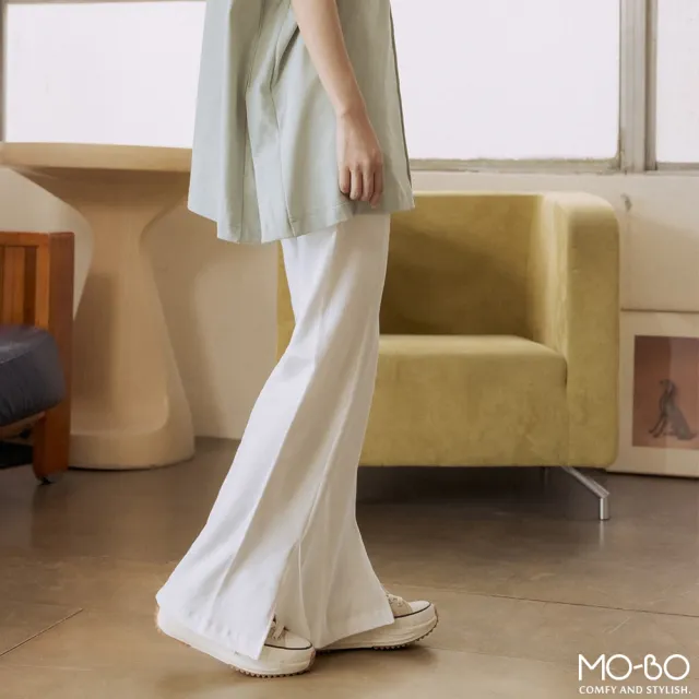 【MO-BO】MIT顯瘦濾鏡微喇叭長褲