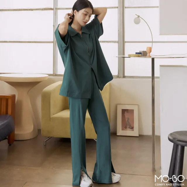 【MO-BO】MIT顯瘦濾鏡微喇叭長褲