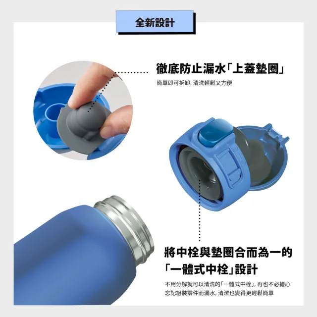 【ZOJIRUSHI 象印】不鏽鋼一體式中栓 彈開式保溫杯- 600ml(SM-WA60 保溫瓶/保冰/環保杯)