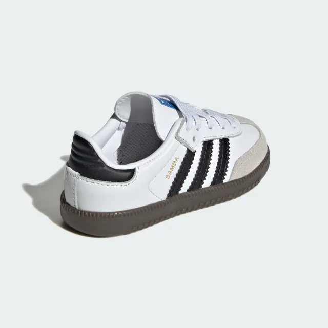 【adidas 官方旗艦】SAMBA OG 運動休閒鞋 滑板 復古 嬰幼童鞋 - Originals IE3679