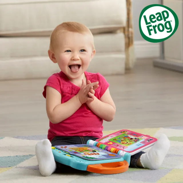 【LeapFrog】100單字互動認知圖鑑(地點、單字、動物)