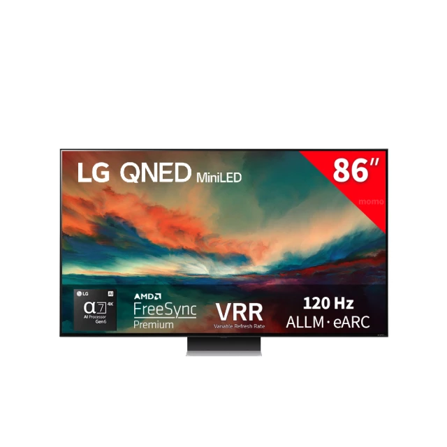 LG 樂金 86型 奈米mini LED 4K電視(86QNED86SRA)