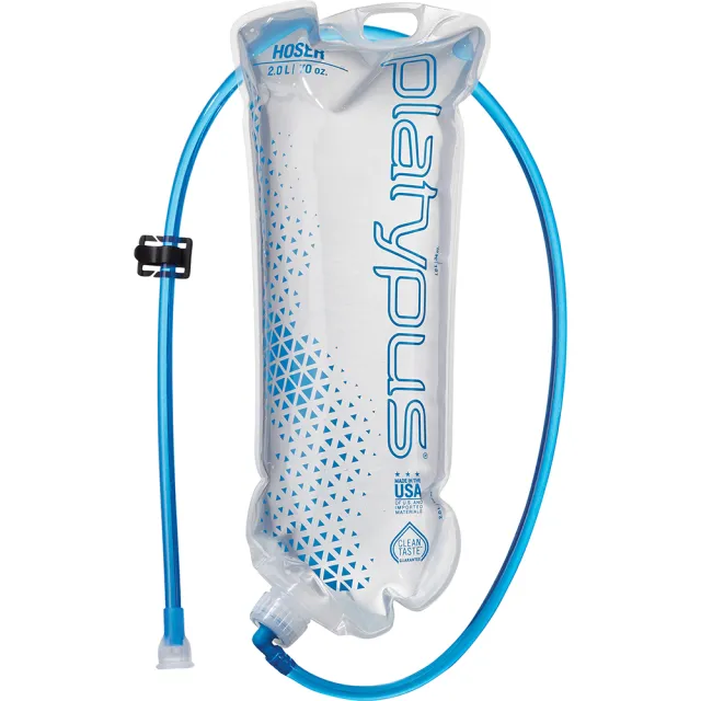 【platypus 鴨嘴獸】Hoser Reservoir 吸管水袋 2.0L(2019全新改版 簡易一體成型密封式的HYFLO咬嘴)