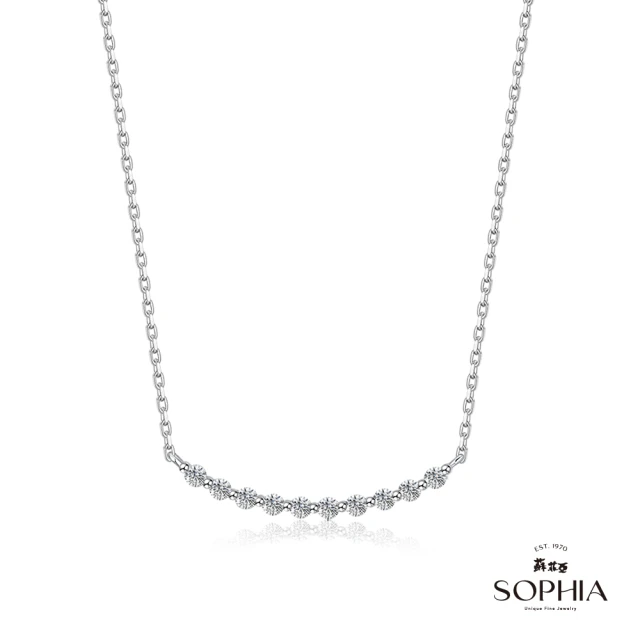 蘇菲亞珠寶 18K玫瑰金 戴貝爾 貝殼鑽石套鍊 推薦