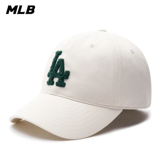 MLB FLEECE可調式軟頂棒球帽 MONOGRAM系列 