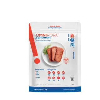 即期品【OmniPork】植物製 新餐肉240g(減脂 植物蛋白製品 純素 Vegan 素食餐肉 效期20250116)