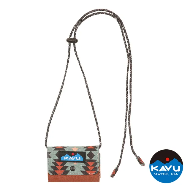 【KAVU】Polka Pouch 斜背零錢包 豐收磚堆 #9447